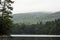 Mountainview Lake at the base of Mt. Sunapee