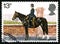 Mounted Police UK Postage Stamp