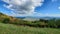 Mountian in the Appalachians in fall