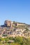 Mountian village Alquezar in the Pyrenees