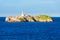 Mouro Island Lighthouse in Santander