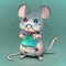 The mouse AI design model is a sophisticated and advanced creation that combines the intelligence of artificial intelligence