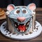 Mouse Cake: A Playful Parody With Twisted Characters And Comic Cartoon Style