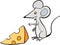 Mouse and cheese