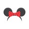 Mouse ears headband for carnival