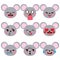 Mouse Emoji Avatar Expressions