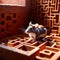 Mouse lost in maze, being trained to find a solution and exit