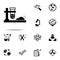 mouse, testing icon. Genetics and bioenginnering icons universal set for web and mobile