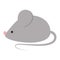 Mouse vector illustration.