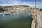 Mousehole Harbour and village in Cornwall