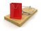 Mousetrap and Shopping bag (clipping path included)