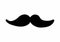 Moustache freehand illustration