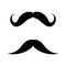 Moustache icon illustration design