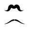 Moustache icon illustration design