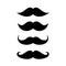Moustache vector icon