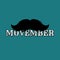 Moustaches Movember Blog Post Template for Bloggers and Social Media. Black Isolated Mustache Silhouette