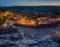 Moustiers Sainte Marie at night