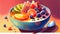 Mouth-watering Breakfast Bowl, Made with Generative AI