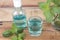 Mouthwash health care for oral cavity with peppermint