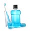 Mouthwash and other items for teeth care