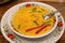 Mouthwatering Thai Coconut Milk Yellow Curry Fish Soup