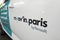 Move in Paris electric car share Paris France