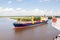 The movement of sea merchant ships and tugs to the entrance and exit from the port. Beaumont, Texas