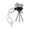 Movie camera icon