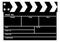 Movie clapboard