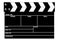 Movie clapboard