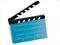 Movie clapboard