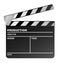 Movie maker clapperboard