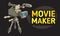 Movie Maker Design With Isolated Video Camera On A Tripod