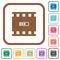 Movie processing simple icons