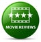 Movie reviews green round button