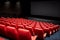 Movie theater or cinema empty auditorium