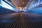 Moving escalator