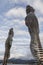 Moving metal statues of Ali and Nino, in Batumi, Georgia.