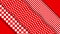Moving red color diagonal strip with rhombus shape patterns background