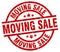 moving sale stamp