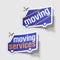 Moving services labels