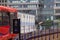 Moving train, motion blurred, London Underground