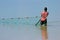 Mozambican fisherman, Mozambique, Southern Africa