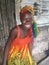Mozambique 10 June 2020: a smile that hides misfortune, happy africa