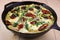 Mozzarella, Basil & Zucchini Frittata