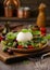 Mozzarella burrata salad