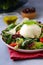 Mozzarella burrata salad