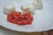 Mozzarella And Fresh Tomatoes Appetizer