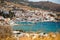 mpatsi or batsi city in andros island greece