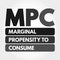 MPC - Marginal Propensity to Consume acronym